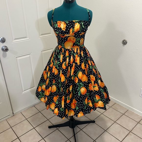 Bernie Dexter Francessca Dress in Red Dot Floral